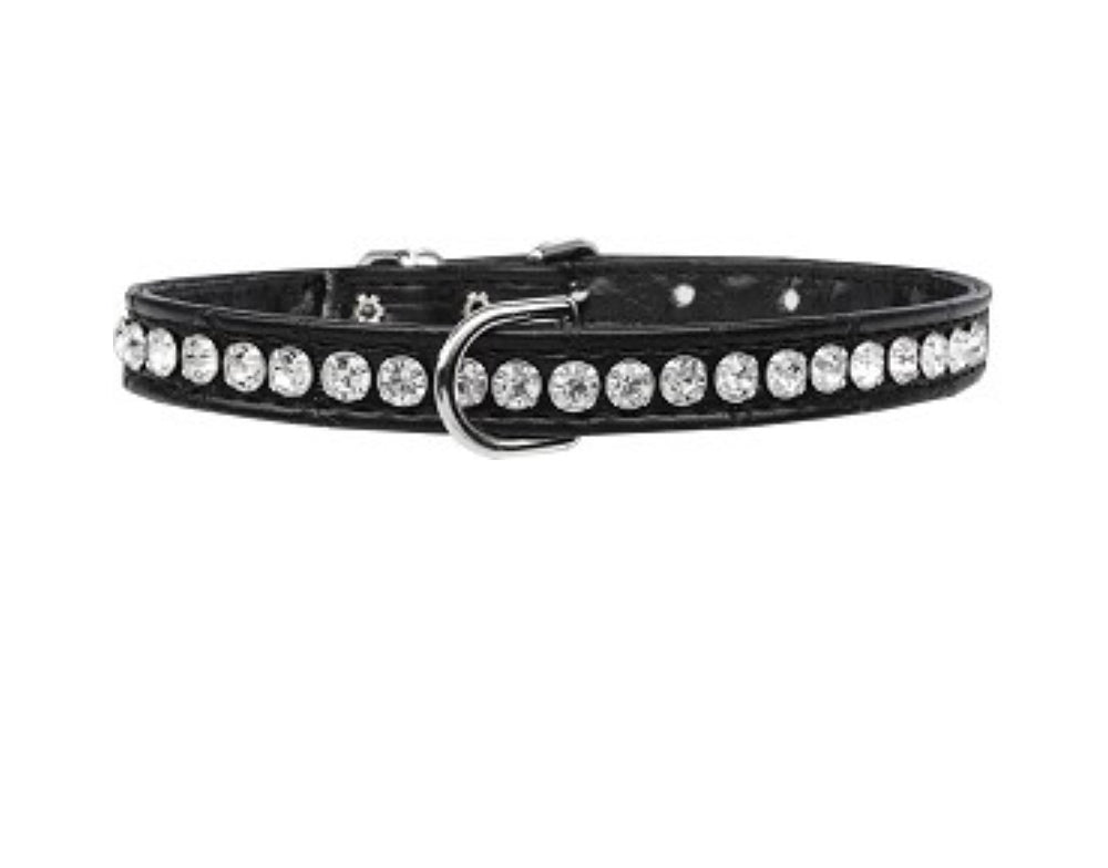 Beverly Style Rhinestone Designer Croc Dog Collar-Multiple Colors