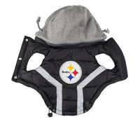 NFL Dog Puffer Vest - Steelers