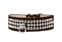 
              Style #73 Rhinestone Designer Croc Dog Collar -Multiple Colors
            