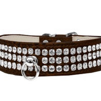 Style #73 Rhinestone Designer Croc Dog Collar -Multiple Colors