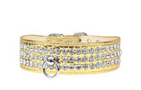 
              Style #73 Rhinestone Designer Croc Dog Collar -Multiple Colors
            