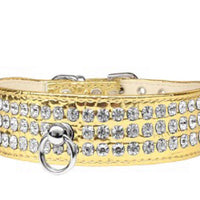 Style #73 Rhinestone Designer Croc Dog Collar -Multiple Colors
