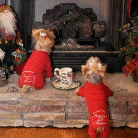 
              Christmas Dog Pajama - Santa's Lil' Helper
            