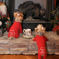 Christmas Dog Pajama - Santa's Lil' Helper