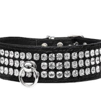 Style #73 Rhinestone Designer Croc Dog Collar -Multiple Colors