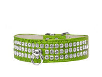 
              Style #73 Rhinestone Designer Croc Dog Collar -Multiple Colors
            
