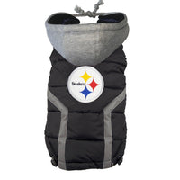 NFL Dog Puffer Vest - Steelers