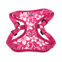 
              Wrap and Snap Choke Free Dog Harness by Doggie Design - Pink Hibiscus
            
