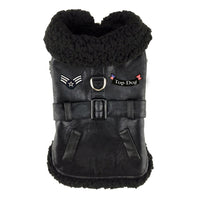 
              Top Dog Flight Harness Coat by Doggie Design - Black
            