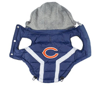 NFL Dog Puffer Vest - Bears