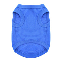 Cotton Dog Tank - Nautical Blue
