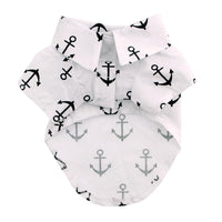 
              Hawaiian Camp Shirt - Anchors Aweigh
            