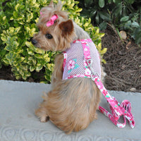 
              Cool Mesh Harness Hawaiian Hibiscus - Pink
            