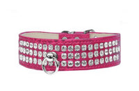 
              Style #73 Rhinestone Designer Croc Dog Collar -Multiple Colors
            