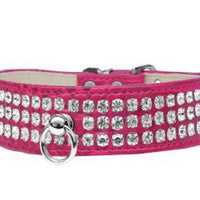 Style #73 Rhinestone Designer Croc Dog Collar -Multiple Colors