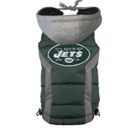 NFL Dog Puffer Vest - Jets