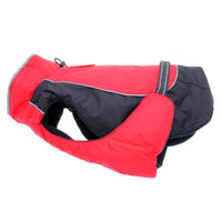 Alpine All-Weather Dog Coat - Red and Black