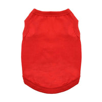 
              Cotton Dog Tank - Flame Scarlet Red
            