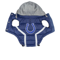 NFL Dog Puffer Vest - Colts