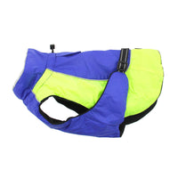 
              Alpine All-Weather Dog Coat - Blue and Green
            