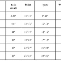 Top Dog Flight Harness Coat by Doggie Design - Black