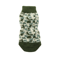 
              Non-Skid Dog Socks - Green Camo
            