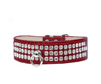 
              Style #73 Rhinestone Designer Croc Dog Collar -Multiple Colors
            