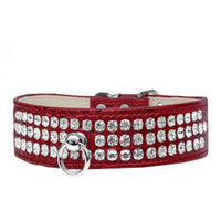 Style #73 Rhinestone Designer Croc Dog Collar -Multiple Colors