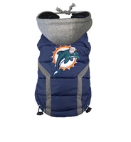 
              NFL Dog Puffer Vest - Dolphins
            