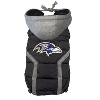 NFL Dog Puffer Vest - Ravens