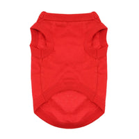 
              Cotton Dog Tank - Flame Scarlet Red
            