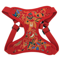 
              Wrap and Snap Choke Free Dog Harness by Doggie Design - Tahiti Red
            