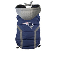 NFL Dog Puffer Vest - Patriots