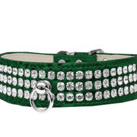 Style #73 Rhinestone Designer Croc Dog Collar -Multiple Colors