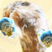
              Non-Skid Dog Socks - Blue and Green Argyle
            