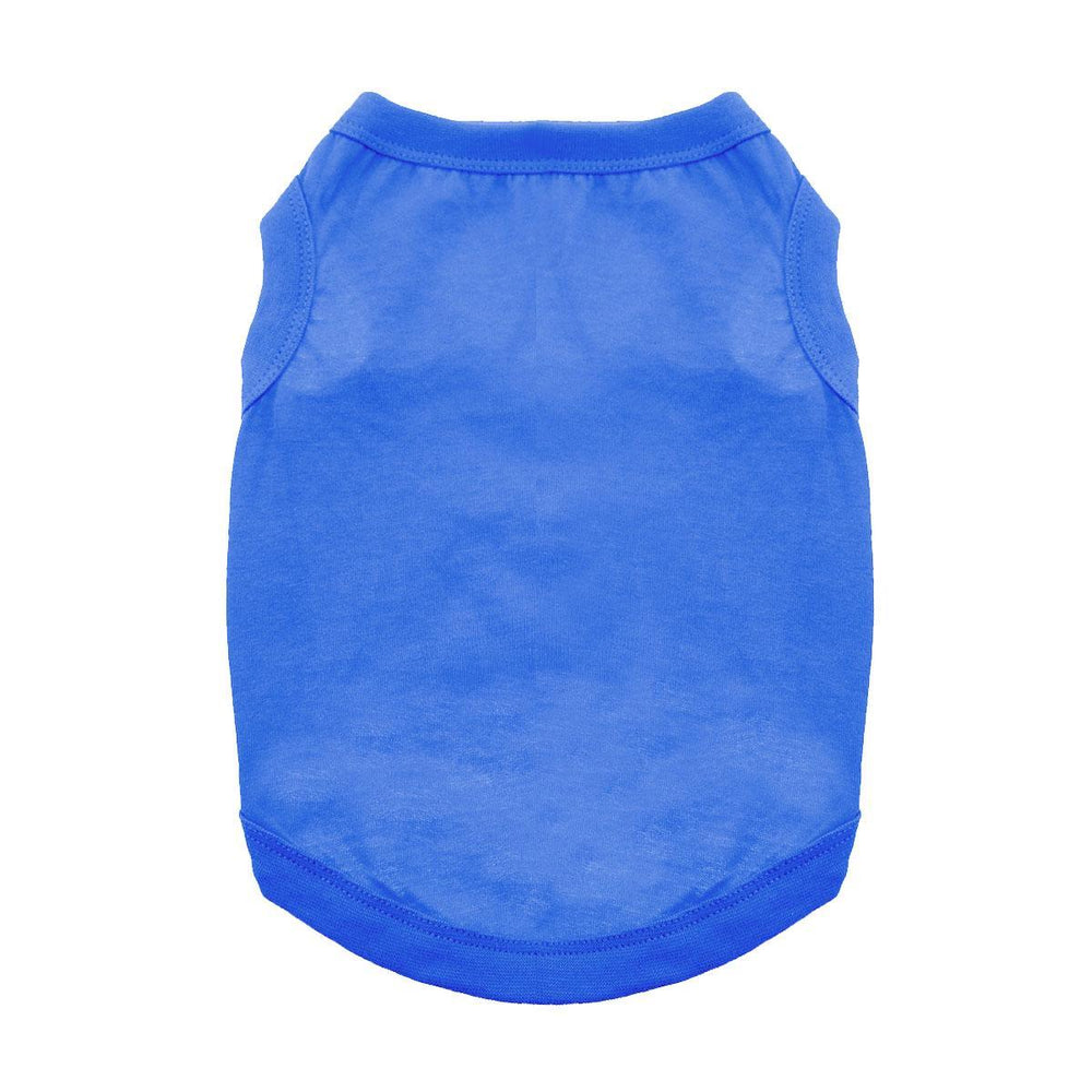 Cotton Dog Tank - Nautical Blue