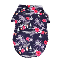 
              Hawaiian Camp Shirt - Moonlight Sails
            