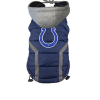 NFL Dog Puffer Vest - Colts