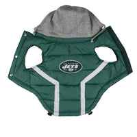 NFL Dog Puffer Vest - Jets