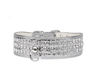 
              Style #73 Rhinestone Designer Croc Dog Collar -Multiple Colors
            