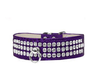 
              Style #73 Rhinestone Designer Croc Dog Collar -Multiple Colors
            