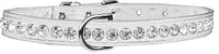 
              Beverly Style Rhinestone Designer Croc Dog Collar-Multiple Colors
            