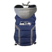 
              NFL Dog Puffer Vest - Seahawks
            