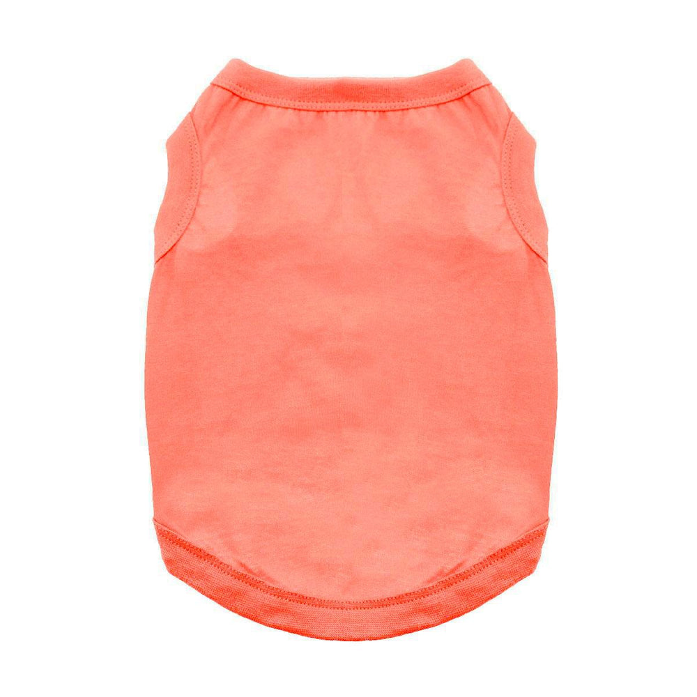 Cotton Dog Tank - Coral