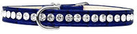
              Beverly Style Rhinestone Designer Croc Dog Collar-Multiple Colors
            