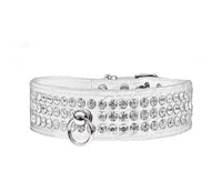 
              Style #73 Rhinestone Designer Croc Dog Collar -Multiple Colors
            
