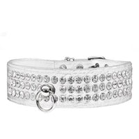 Style #73 Rhinestone Designer Croc Dog Collar -Multiple Colors