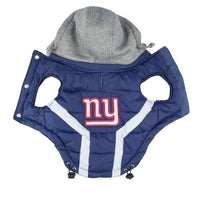 NFL Dog Puffer Vest - Giants