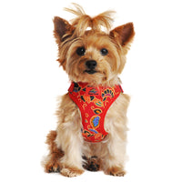 
              Wrap and Snap Choke Free Dog Harness by Doggie Design - Tahiti Red
            