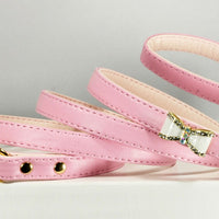 Pink Bow Collar - Matching Leash